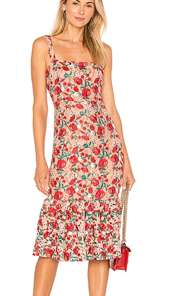 under the stars midi dress